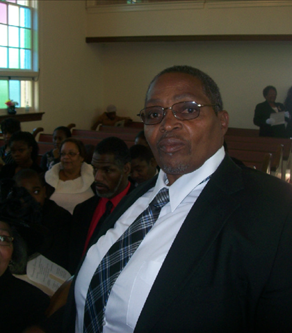 Classmate John Thorpe, at homegoing services for his sister Faye Thorpe Shaw, with Mama Thorpe looking on! Classmate John Thorpe, at homegoing services for his sister Faye Thorpe Shaw, with Mama Thorpe looking on!
