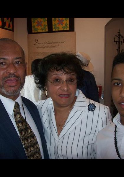 Gerard Hutcherson & son, along with Joan Spencer, enjoying the 10th year celebration of the Legacy Museum! This event was held on June 27th, 2010! Gerard Hutcherson & son, along with Joan Spencer, enjoying the 10th year celebration of the Legacy Museum! This event was held on June 27th, 2010!