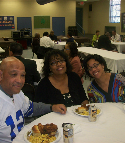 Harry Dillard, wife Katie, & daughter Kaitlin, at the Memorial services for Paul Dillard. Harry Dillard, wife Katie, & daughter Kaitlin, at the Memorial services for Paul Dillard.