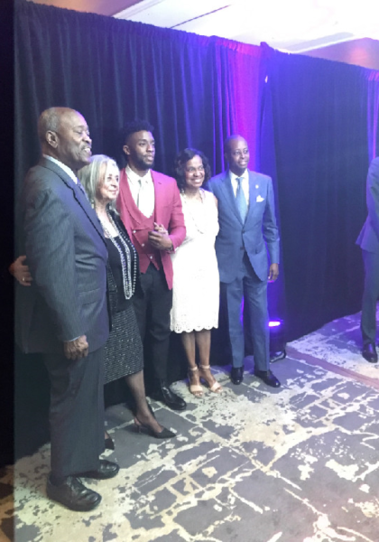Taken at the Howard University Commencement and dinner_ l-r Colbert King Washington Post, Dr. Vivian Pinn M.D, the late Chadwick Boseman guest speaker, Dr. Gwendolyn King, Dr. Frederick Wayne, presedent of howard University! Taken at the Howard University Commencement and dinner_ l-r Colbert King Washington Post, Dr. Vivian Pinn M.D, the late Chadwick Boseman guest speaker, Dr. Gwendolyn King, Dr. Frederick Wayne, presedent of howard University!
