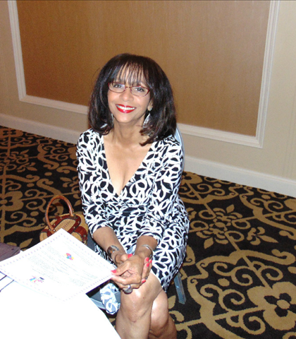 Thelma Sherman McCain Haynes DHS-'65, enjoying the class reunion! Thelma Sherman McCain Haynes DHS-'65, enjoying the class reunion!