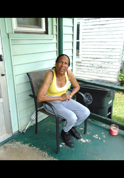 Linda Herndon DHS-'69, visiting Odessa's house! Linda Herndon DHS-'69, visiting Odessa's house!