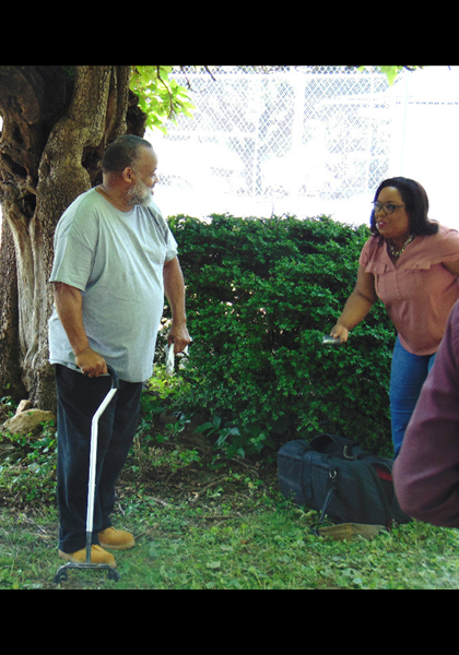 Rev Alfred Dean DHS-'67, getting interviewed by WSET's Valencia Jones! Rev Alfred Dean DHS-'67, getting interviewed by WSET's Valencia Jones!