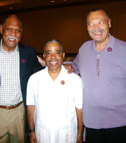 William Reid, Ray Barnett, Reginald Johnson, at the Dunbar Class reunion in 2017! William Reid, Ray Barnett, Reginald Johnson, at the Dunbar Class reunion in 2017!