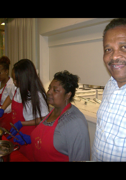 Vincent Anderson DHS-'69 did the catering for Ms. Johnson, Myra's Moms party....need I say more! Vincent Anderson DHS-'69 did the catering for Ms. Johnson, Myra's Moms party....need I say more!