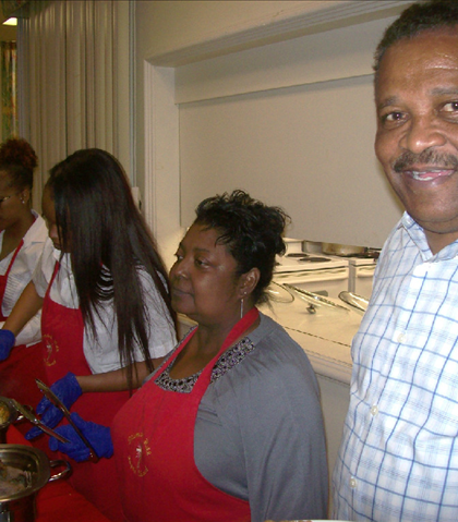 Vincent Anderson DHS-'69 did the catering for Ms. Johnson, Myra's Moms party....need I say more! Vincent Anderson DHS-'69 did the catering for Ms. Johnson, Myra's Moms party....need I say more!