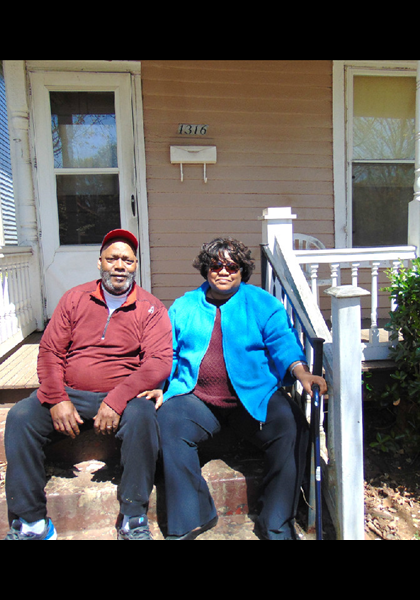 Bill and Rhonda Smith Crawley, visiting the home that her, Yvonne, Van, and Ms. Cardwell lived at on Pierce St! Bill and Rhonda Smith Crawley, visiting the home that her, Yvonne, Van, and Ms. Cardwell lived at on Pierce St!