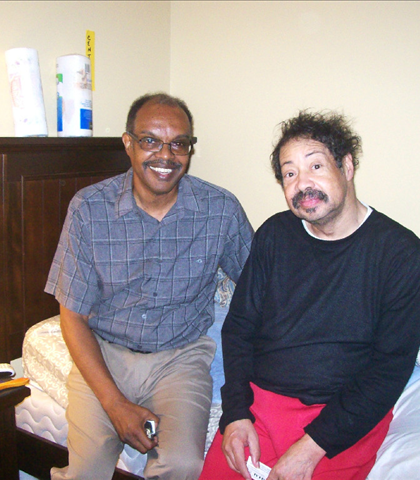 Visiting John Fisher, co-owner of Fisher & Watkins Funeral Home in Danville, now in an assisted living center in Va. Beach! Visiting John Fisher, co-owner of Fisher & Watkins Funeral Home in Danville, now in an assisted living center in Va. Beach!