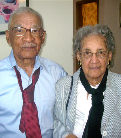 Gil Cobbs, and Virginia Jefferson, at the 2016 candidates forum! Gil Cobbs, and Virginia Jefferson, at the 2016 candidates forum!