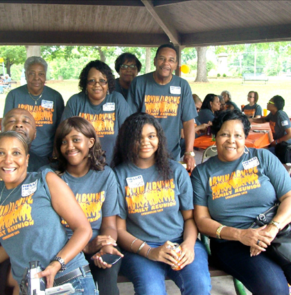 Deloris Callands, the late Cynthia Mabry at the Irvine_Callands reunion, at Miller Park! Deloris Callands, the late Cynthia Mabry at the Irvine_Callands reunion, at Miller Park!