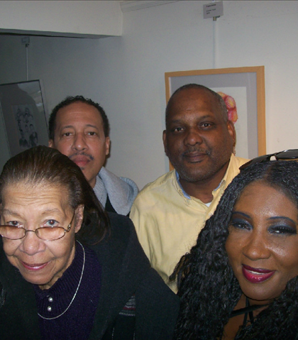 Lots of Stamps here! Lula, the late Tony, Lucky, and Robin at the Africa House! Lots of Stamps here! Lula, the late Tony, Lucky, and Robin at the Africa House!