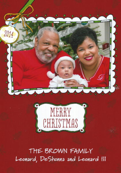 Proud Grandparents, The Browns!