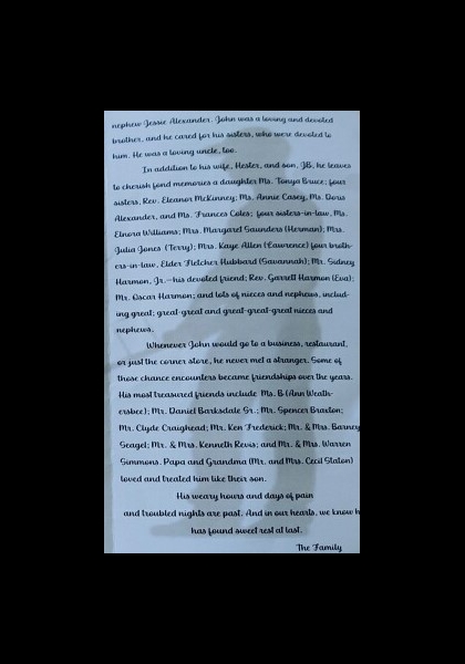 Trustee John William Bruce-obituary pt.3