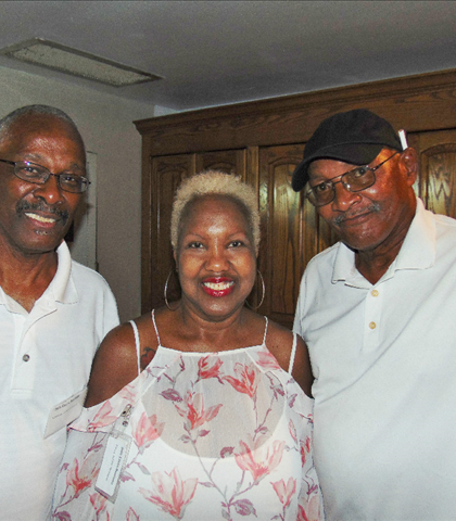Lawrence Robinson, Reva Jones, Fred Clark!