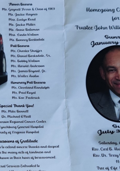 Trustee John William Bruce SGib-'69.