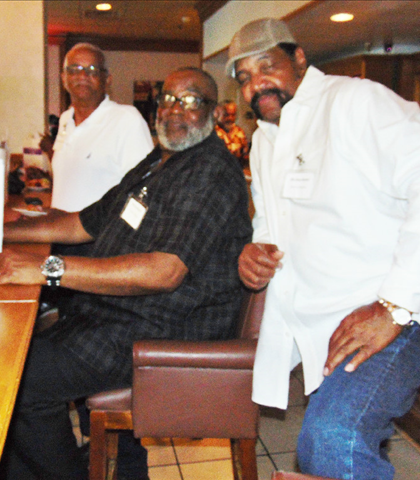 Reginald Williams, Sylvester Edwards, Dennis Saunders