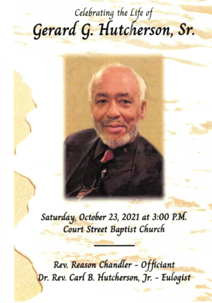 Gerard G. Hutcherson DHS-'68. Gerard G. Hutcherson DHS-'68.