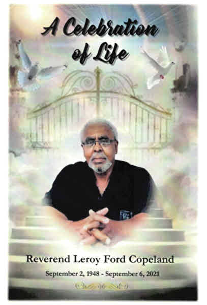 Rev. Leroy Ford Copeland DHS-'67! Rev. Leroy Ford Copeland DHS-'67!