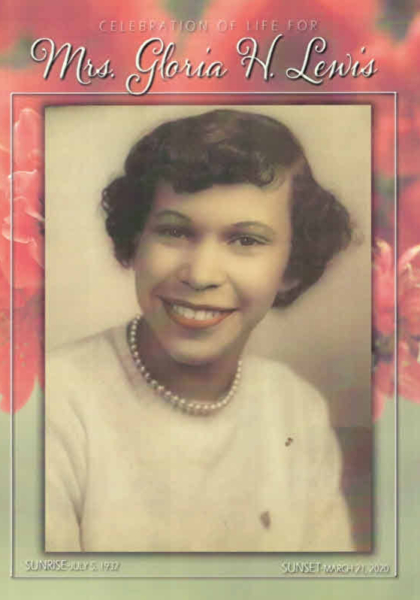 Gloria H. Lewis Gloria H. Lewis