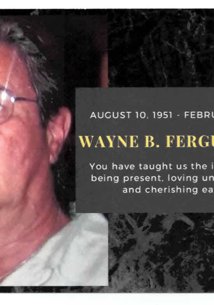 Wayne B. Ferguson Sr. DHS-'69