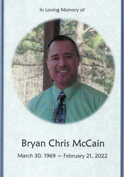 Bryan Chris McCain HHS-'87! Bryan Chris McCain HHS-'87!