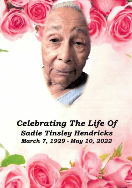 Sadie Tinsley Hendricks