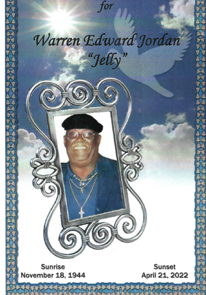 Warren Edward "Jelly" Jordan