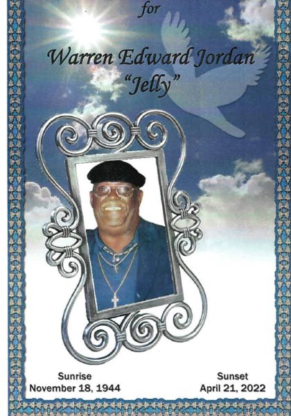 Warren Edward "Jelly" Jordan