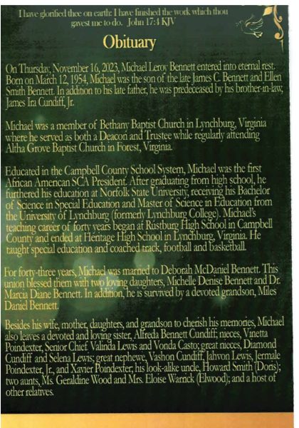 Michael Leroy Bennett-obituary