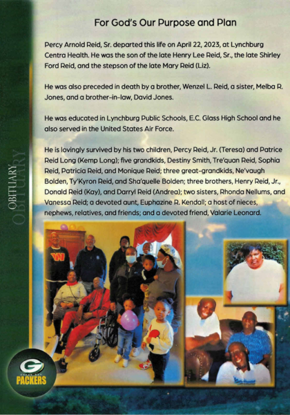 Percy Arnold Reid Sr.-obituary