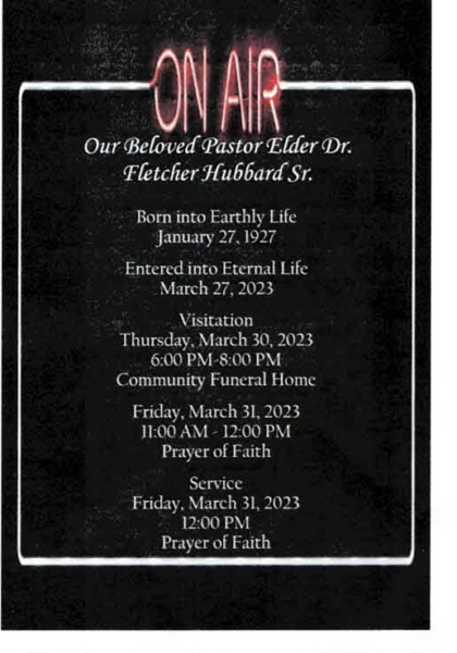 Elder Fletcher Hubbard