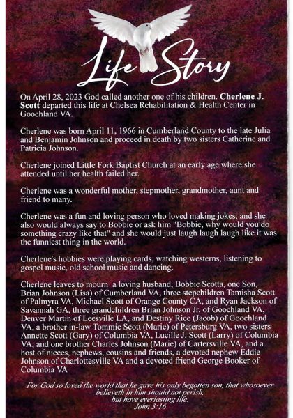 Cherlene Johnson-Scott-obituary