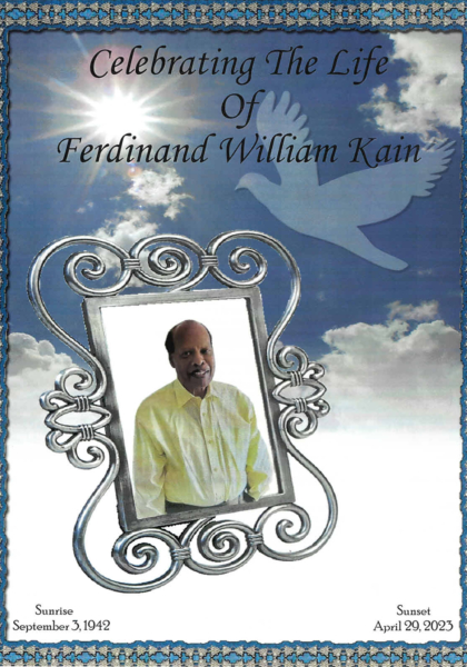 Ferdinand William Kain CCHS-'60.