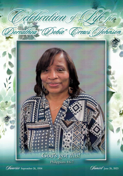 Doreatha "Dobie" Crews Johnson-ECG '72