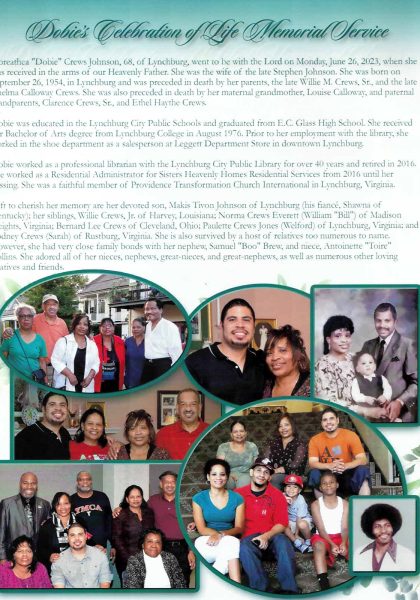 Doreathea "Dobie" Crews Johnson-obituary