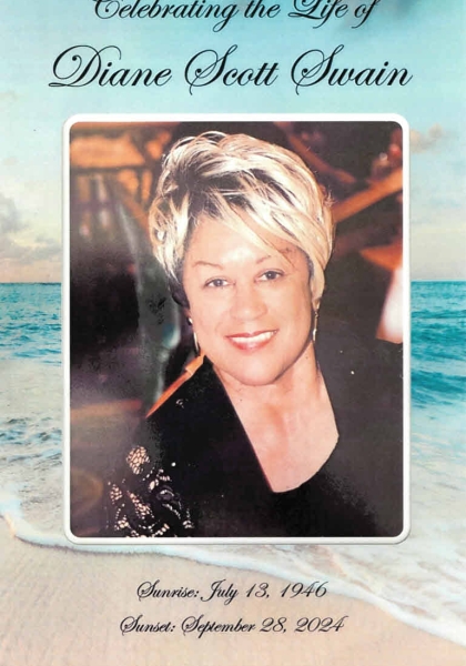 Diane Scott Swain DHS-'64.