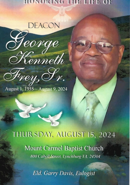 Deacon George Kenneth Frey Sr. ACHS