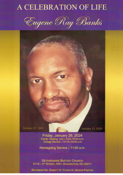 Eugene Ray Banks ECG-'70!