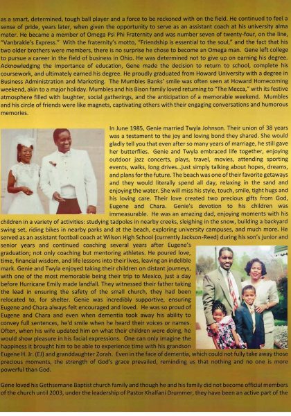 Eugene Ray Banks-obituary Pt III