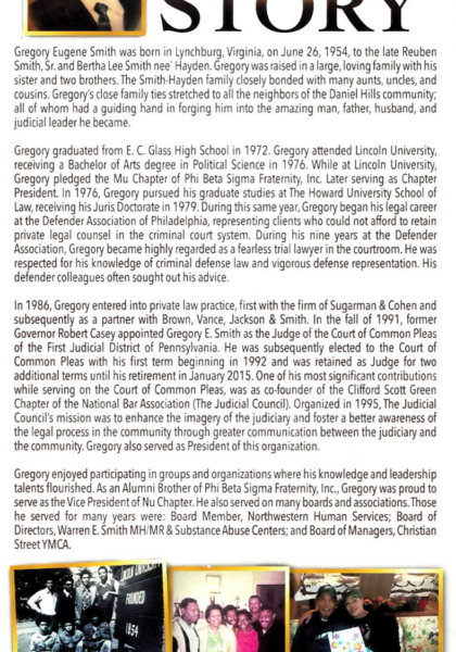 Judge Gregory E. Smith-obituary