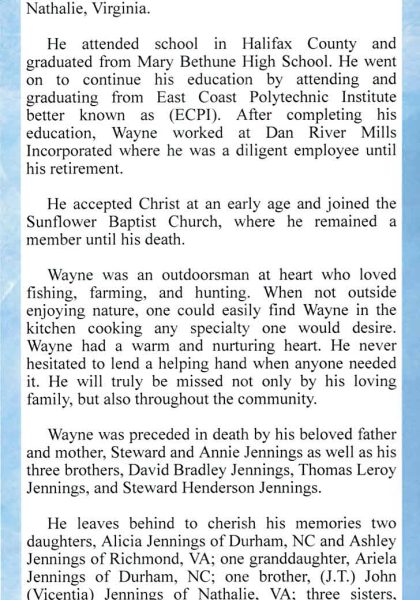 Wayne Delano Jennings-obituary