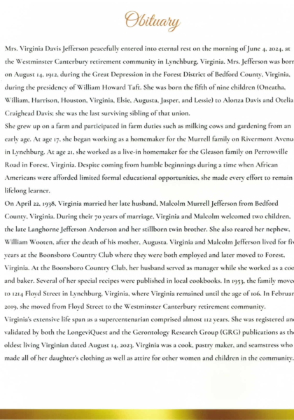 Virginia Jefferson-obituary