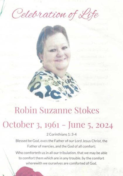 Robin Suzanne Stokes