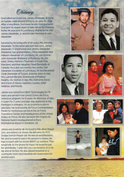 James Alexander III-obituary