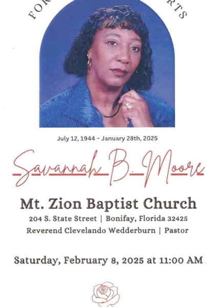 Savannah Brown Moore DHS