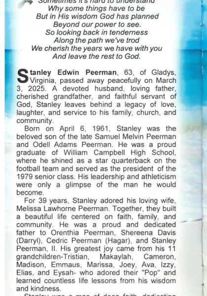 William Edwin Peerman-obituary
