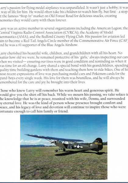 Larry O'Neal Abrams Sr.-obituary Pt. II