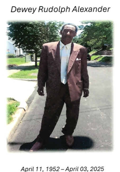 Dewey Rudolph Alexander DHS-'70