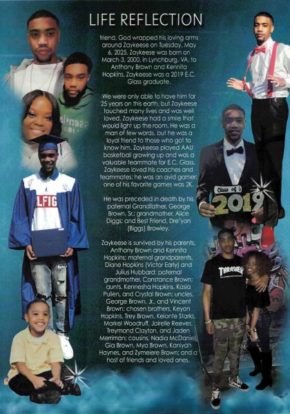 Zaykeese Amarius Brown-obituary