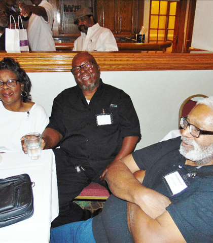 Savaukia Capps Monroe and husband Bernard, Edward Stamps!
